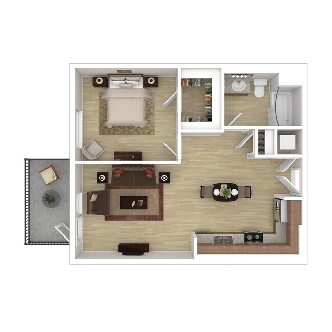 The Chicago 1-510 floor plan