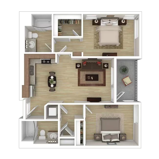 The Rockford 1-311 floor plan