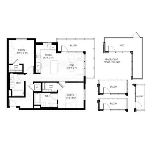B1 3060 floor plan