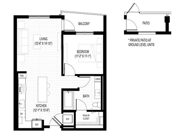 A6 6032 floor plan