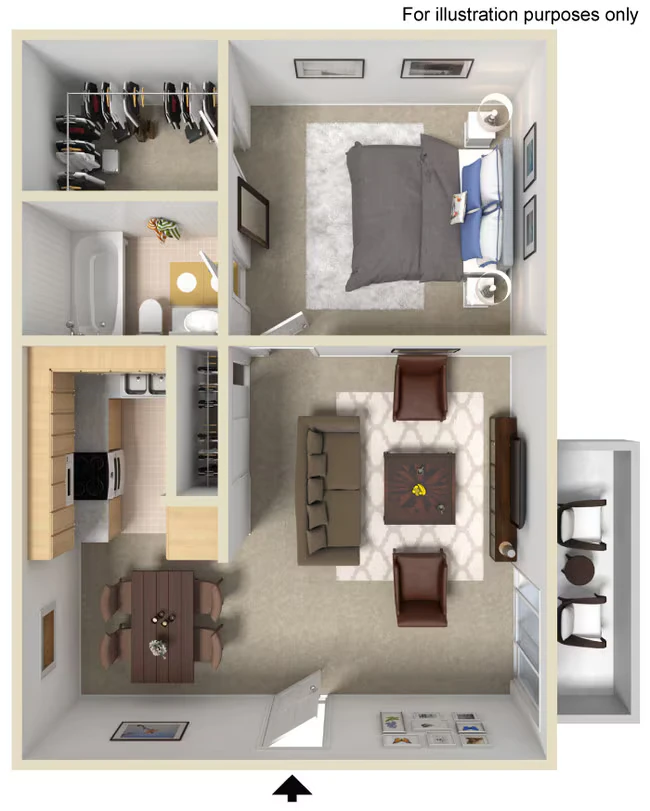 A1 floor plan
