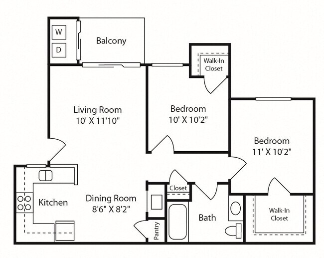 2x1 R202 floor plan