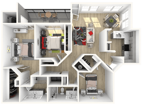 3x2 Super 235 floor plan
