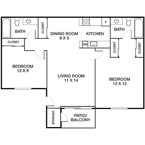 The Coronado Premier 2 16-C00 floor plan