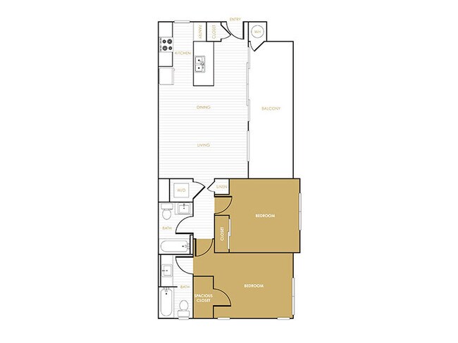 2x2_920 A201 floor plan