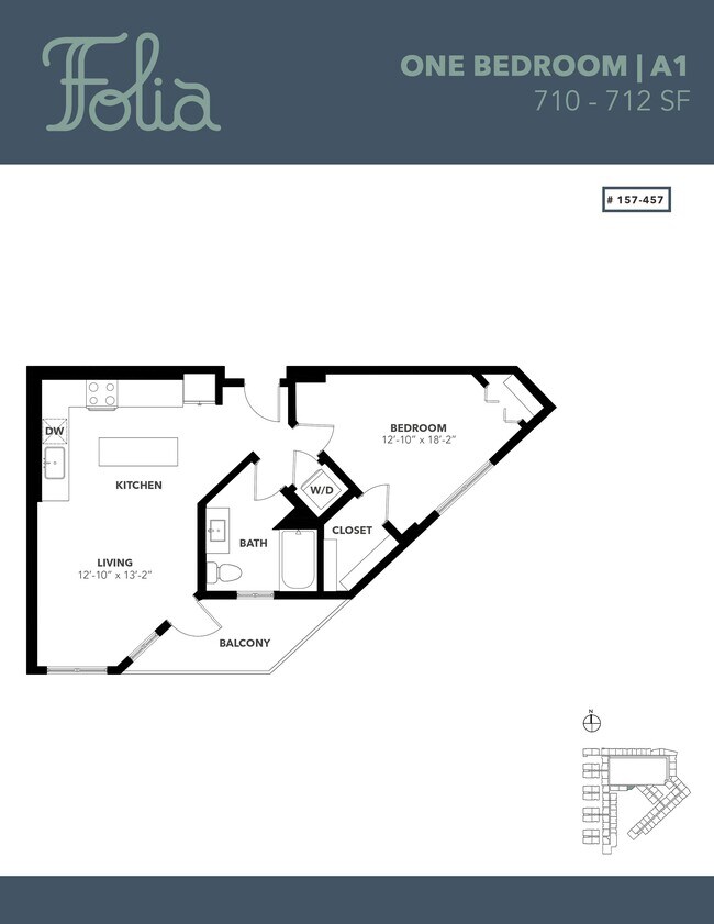 A1 157 floor plan