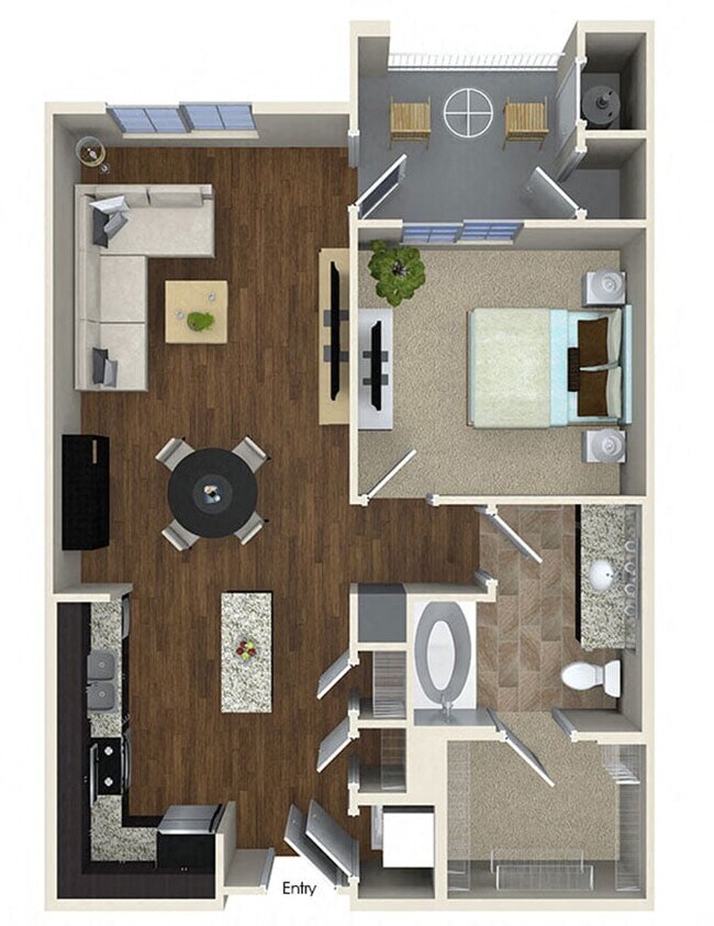 A2 1x1 10-301 floor plan