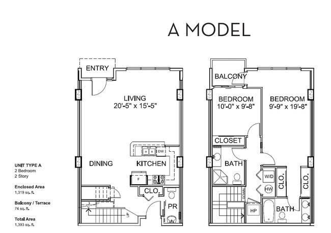 A floor plan