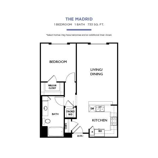 Madrid floor plan