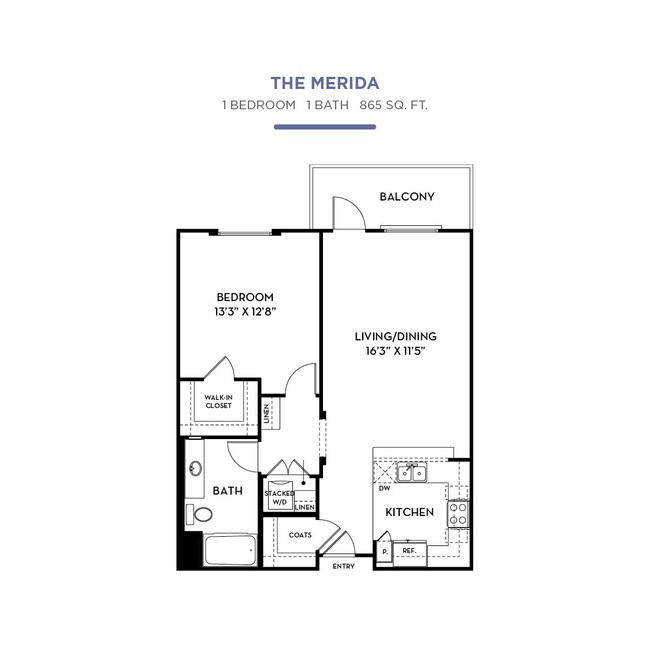 Merida floor plan