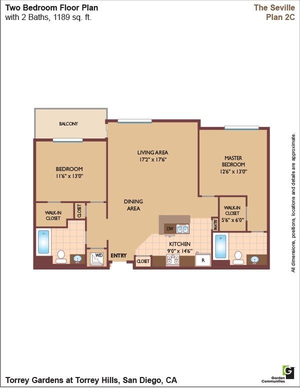 Seville floor plan