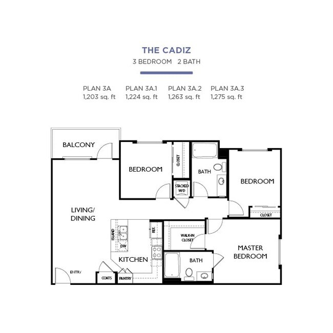 Cadiz floor plan