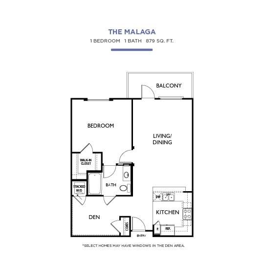 Malaga floor plan