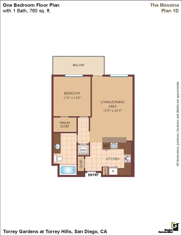Messina floor plan