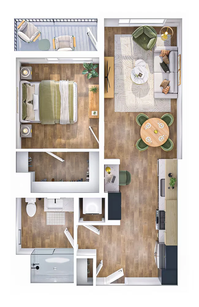 A3 400 floor plan