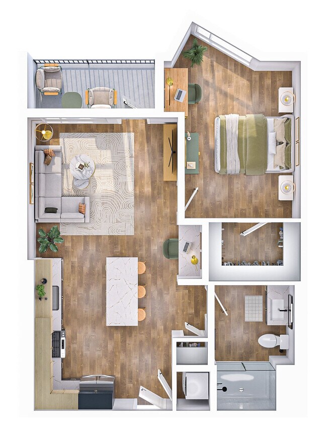 A4 421 floor plan