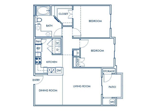B1 02-203 floor plan