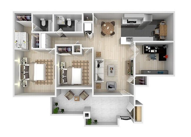 B2D VT1424 floor plan