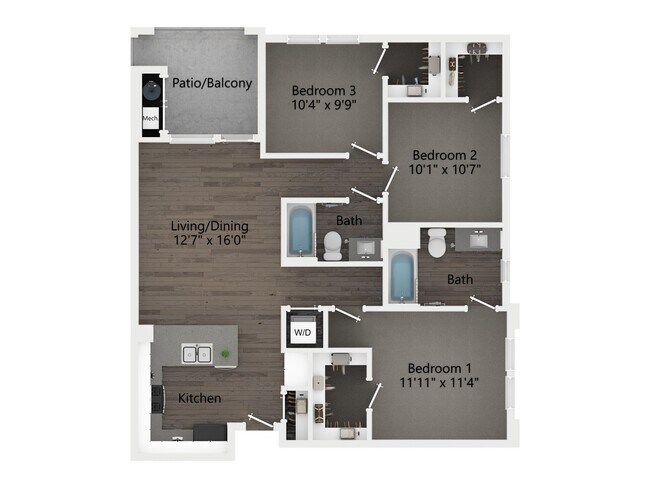 3A 8311 floor plan
