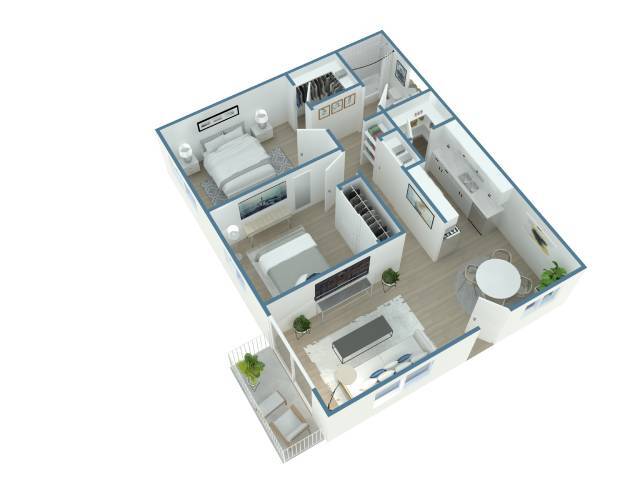 Casita 64 floor plan