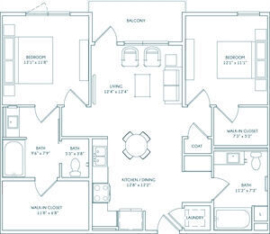 B1 392 floor plan