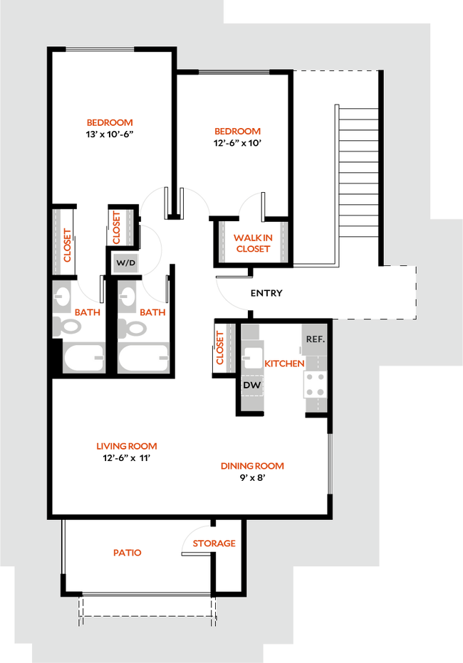 Unit 1115 1115 floor plan