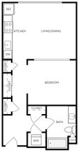 E1 412 floor plan