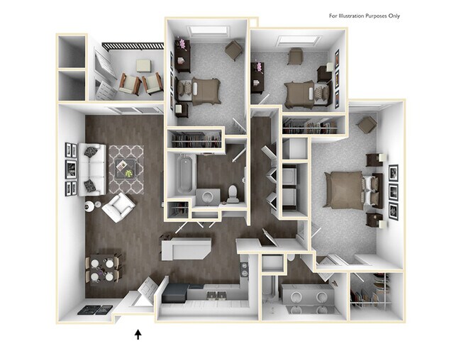 3x2 3-205 floor plan