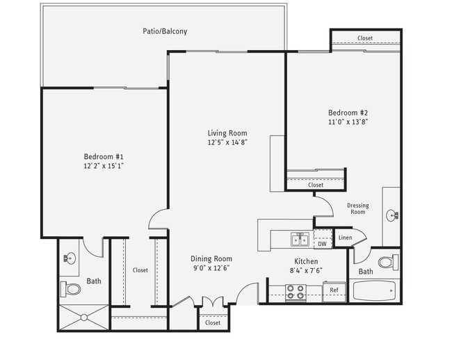 B5 00B-B107 floor plan