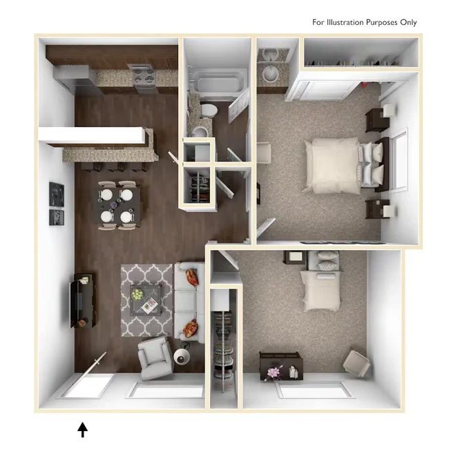 2X1 MRK 90 floor plan