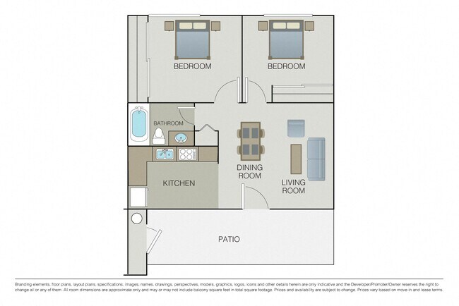Plan 2A CC002 floor plan