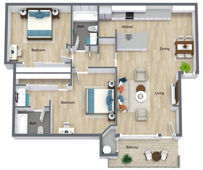 Plan 3 floor plan