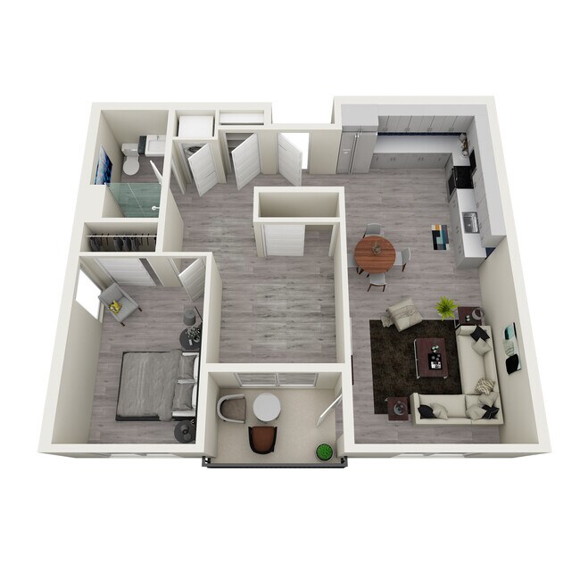 1x1 G 245-227 floor plan