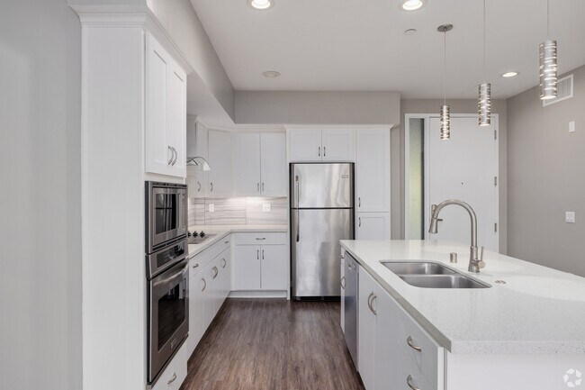 1 Bed 1 Bath Mid Rise Luxury 2395-406 floor plan
