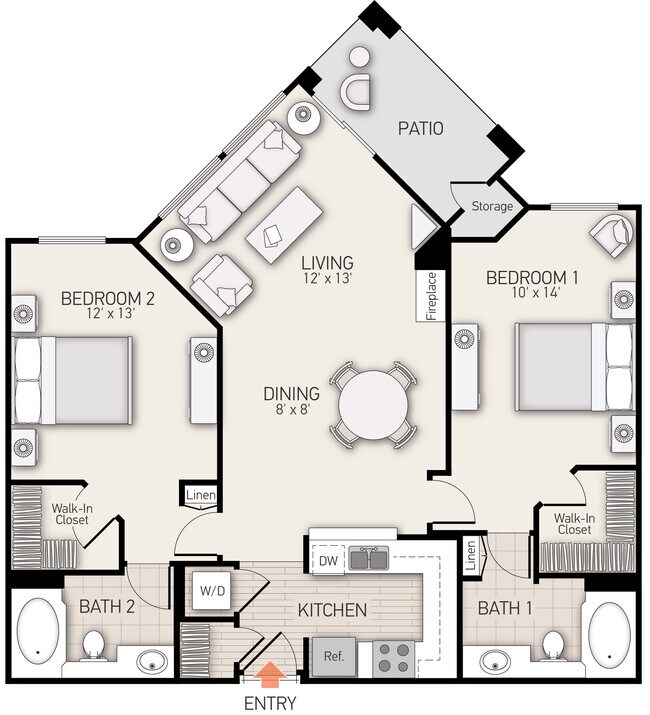 Plan 9 F115 floor plan