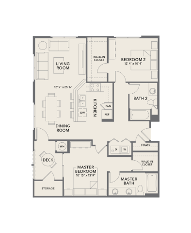 E 4-203 floor plan