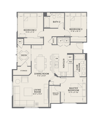 F 8-303 floor plan