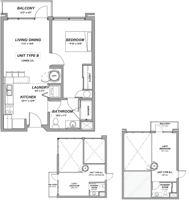 B1-L 518 floor plan