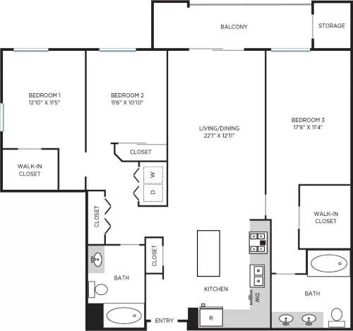 Reserve - 3A floor plan
