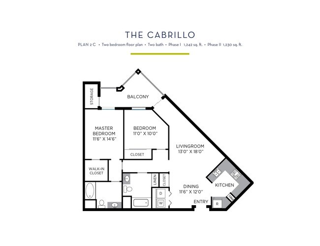 CMV I - Cabrillo floor plan