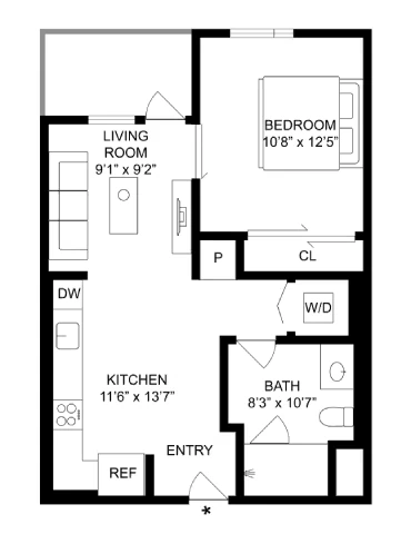 S-B 614 floor plan