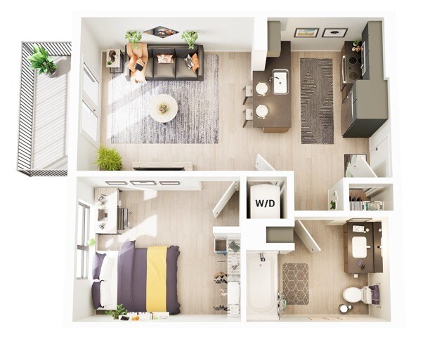A5 Pool View floor plan
