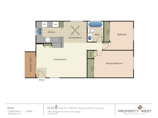 Duo floor plan