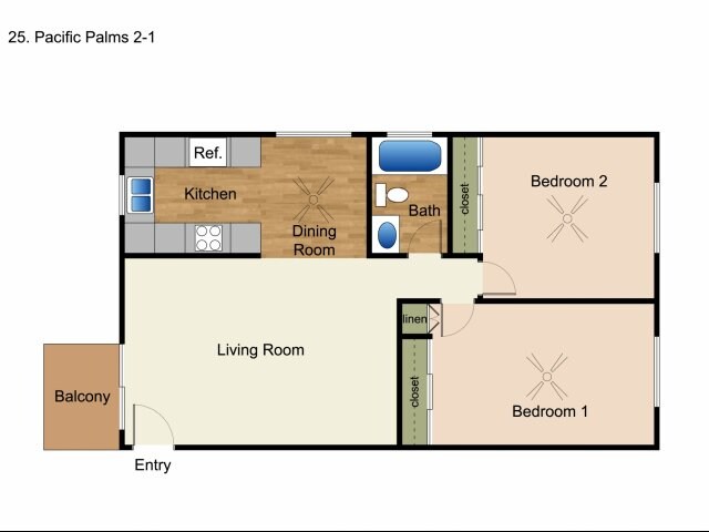 Primo floor plan