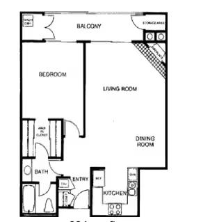 Bel Air 225 floor plan