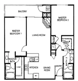 Brentwood 214 floor plan