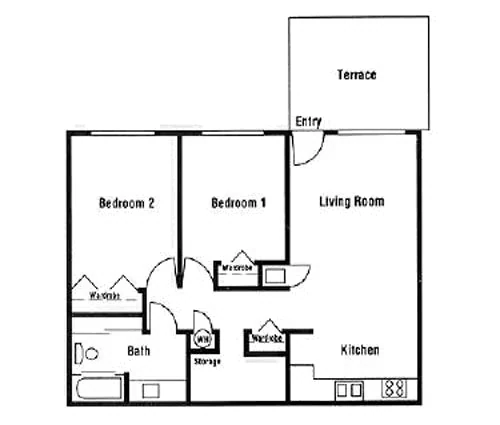 Rosemarie 5854KS floor plan
