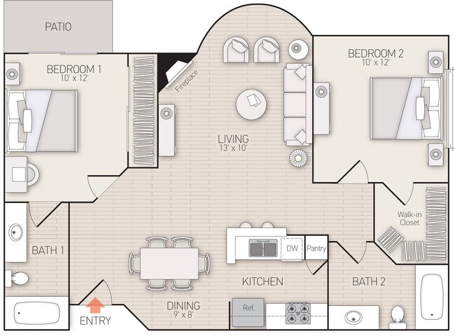 Plan O 439 floor plan