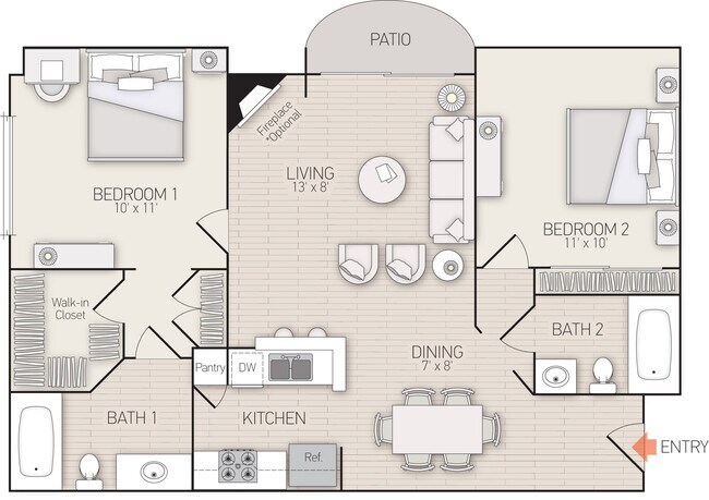 Plan M 381 floor plan