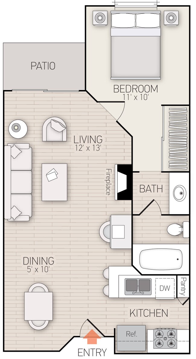 Plan I 324 floor plan